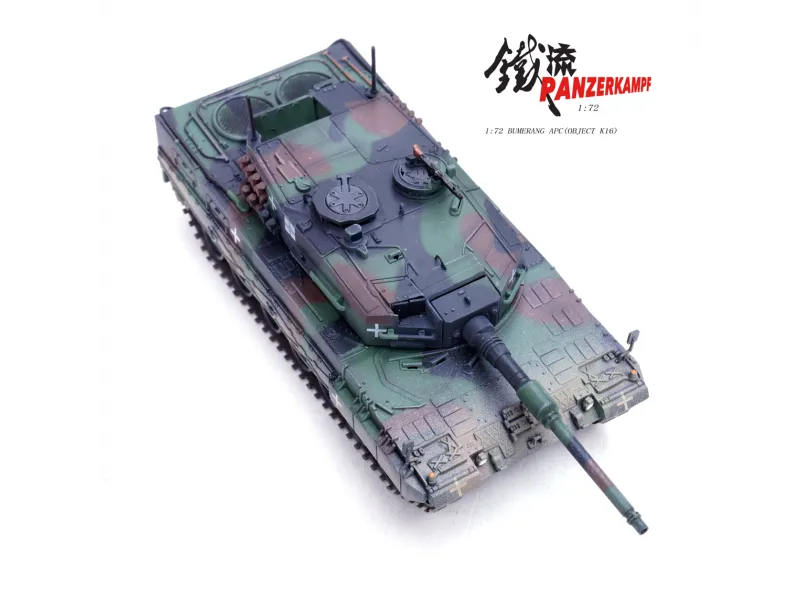 PANZERKAMPF LEOPARD 2A4 BATTLE TANK UKRAINE WAR (WITH SNORKEL) 3 TONE CAMOUFLAGE