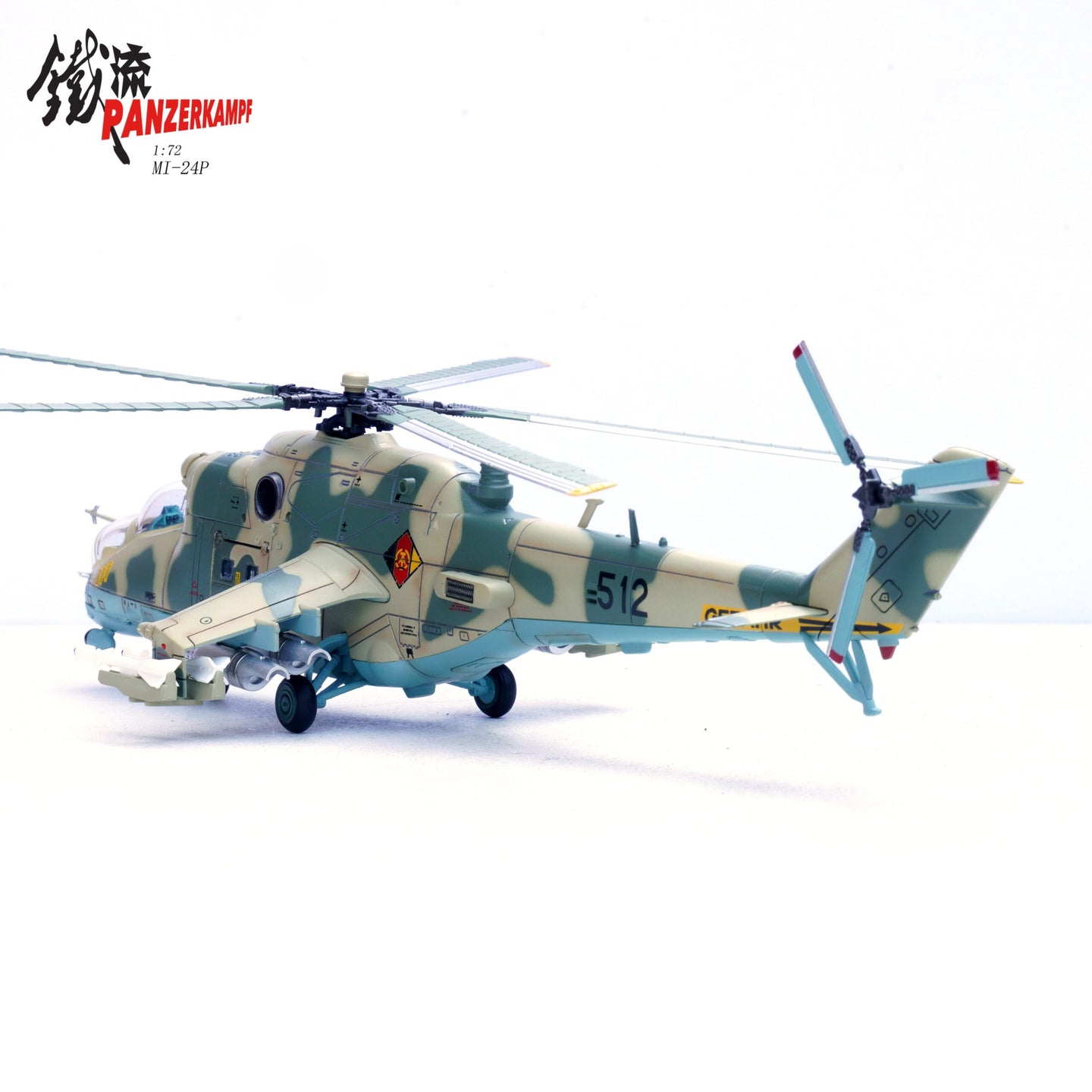 PANZERKAMPF MI-24P HIND HELICOPTER GUNSHIP 5TH HELICOPTER SQN 512 1988 BASEPOHL AIR BASE