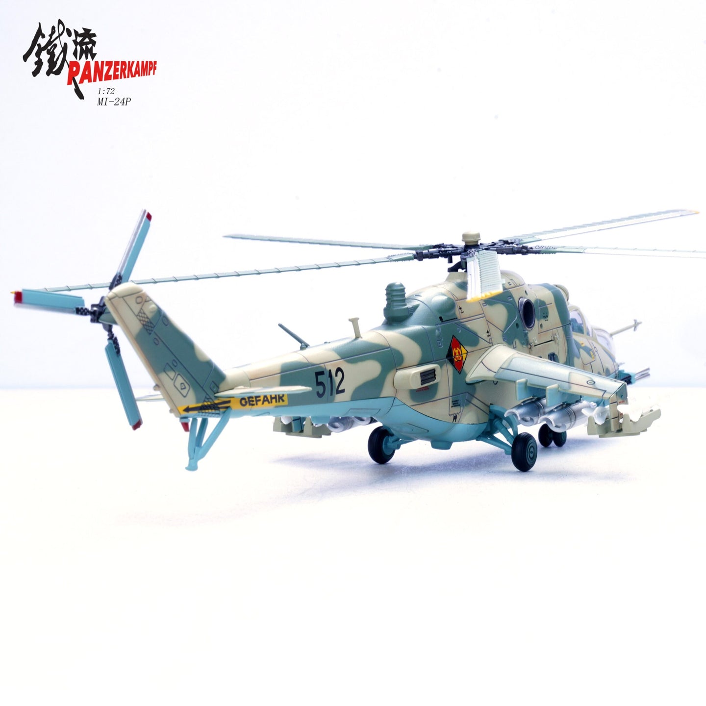 PANZERKAMPF MI-24P HIND HELICOPTER GUNSHIP 5TH HELICOPTER SQN 512 1988 BASEPOHL AIR BASE