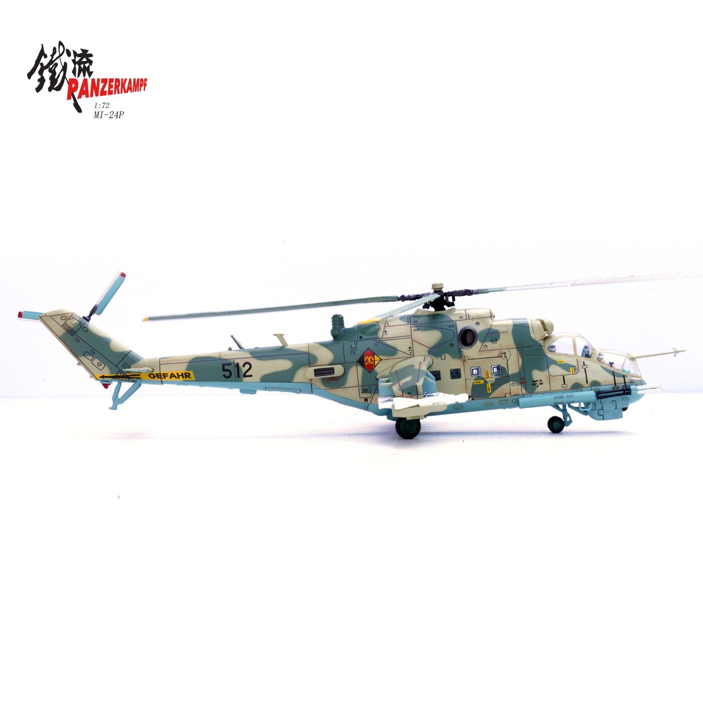 PANZERKAMPF MI-24P HIND HELICOPTER GUNSHIP 5TH HELICOPTER SQN 512 1988 BASEPOHL AIR BASE