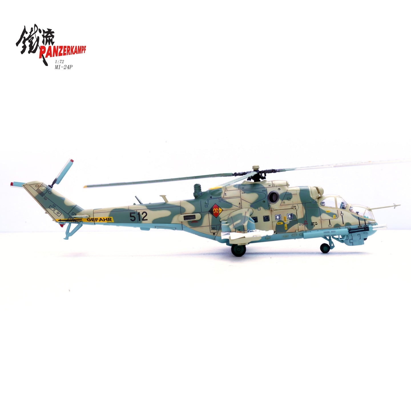 PANZERKAMPF MI-24P HIND HELICOPTER GUNSHIP 5TH HELICOPTER SQN 512 1988 BASEPOHL AIR BASE