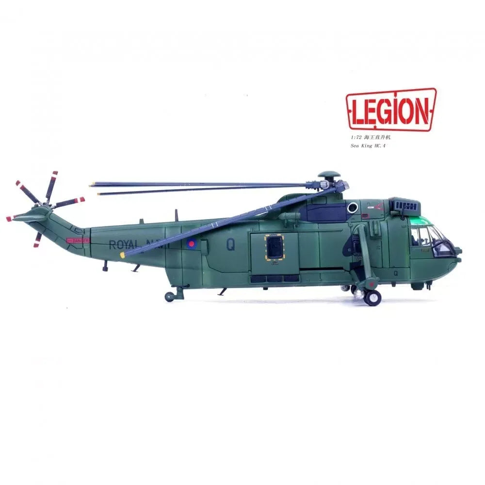 PANZERKAMPF WESTLAND SEA KING HC.4 ROYAL NAVY ZA296 "HMS BULWARK" MAY 2009