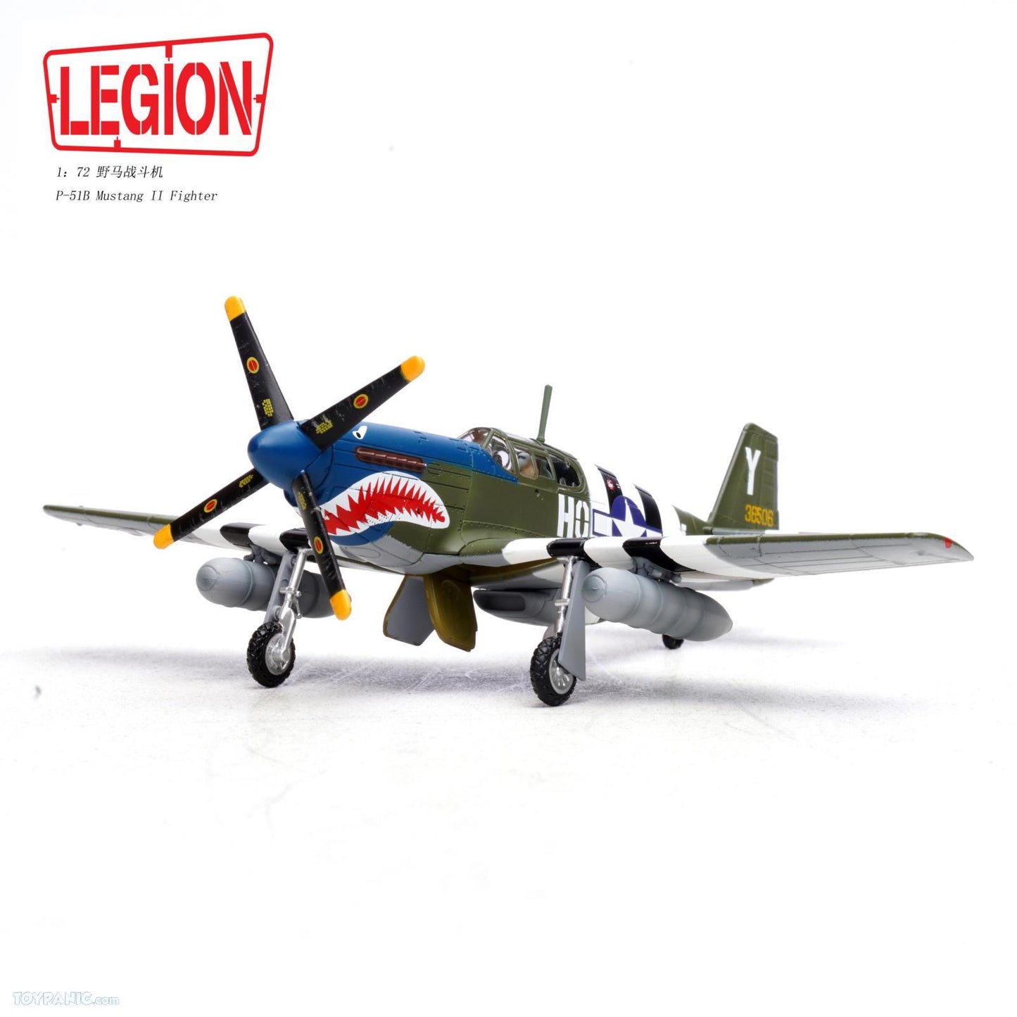 PANZERKAMPF P-51B MUSTANG II USAF 43-6506 "BLUE NOSE BASTARDS" 487TH FS 352ND FG 8TH AIR FORCE