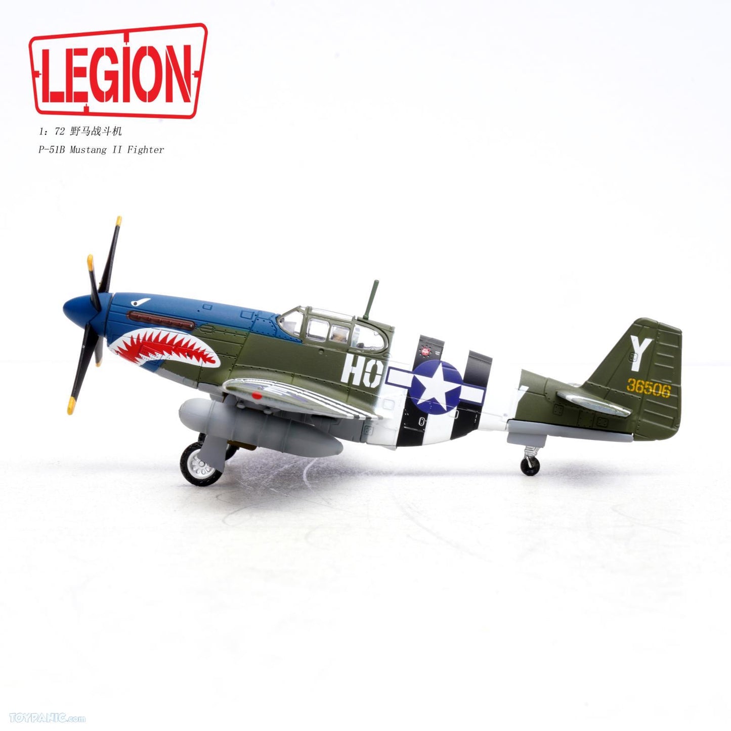 PANZERKAMPF P-51B MUSTANG II USAF 43-6506 "BLUE NOSE BASTARDS" 487TH FS 352ND FG 8TH AIR FORCE