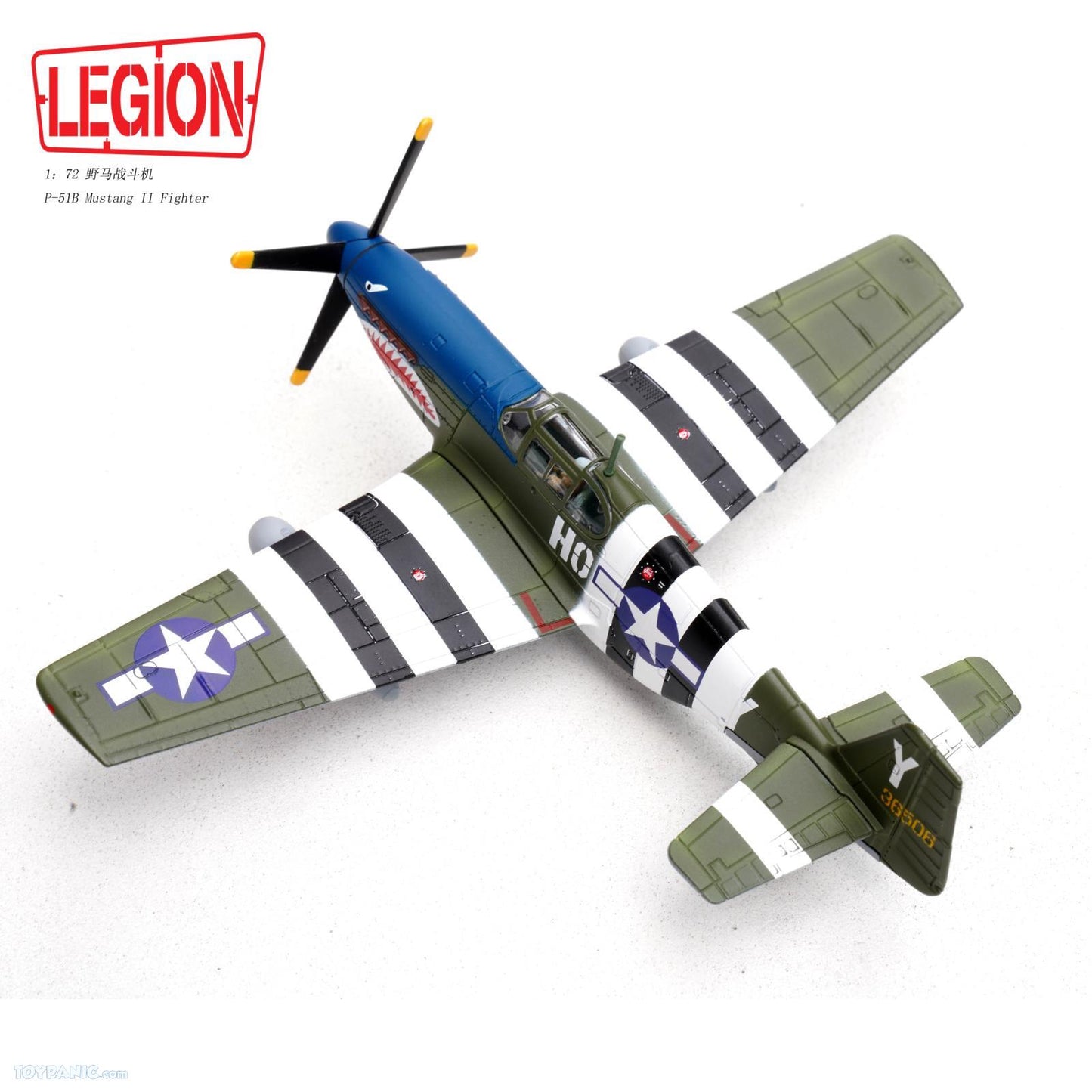 PANZERKAMPF P-51B MUSTANG II USAF 43-6506 "BLUE NOSE BASTARDS" 487TH FS 352ND FG 8TH AIR FORCE