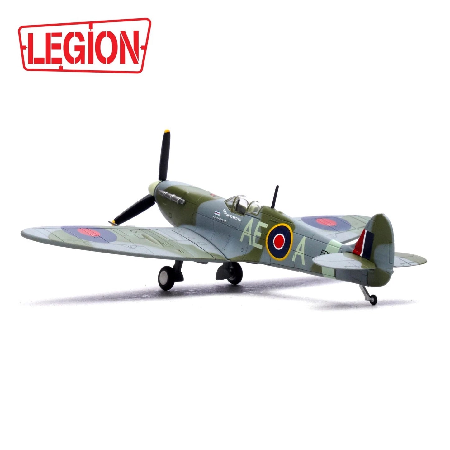 PANZERKAMPF SPITFIRE MKVB AE-A 402 SQN RAF CITY OF WINNIPEG FLOWN BY S/L JEFF NORTHCOTT D.S.O, D.F.C DUXFORD 1943