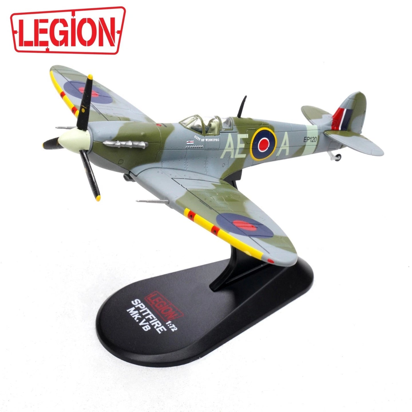 PANZERKAMPF SPITFIRE MKVB AE-A 402 SQN RAF CITY OF WINNIPEG FLOWN BY S/L JEFF NORTHCOTT D.S.O, D.F.C DUXFORD 1943