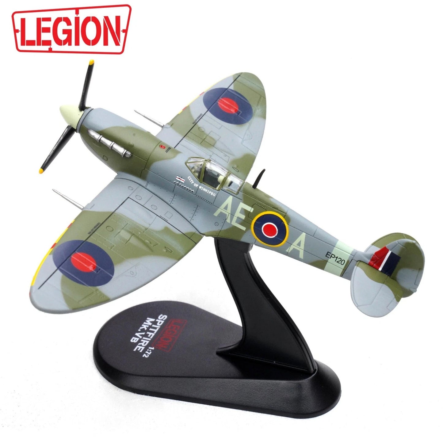 PANZERKAMPF SPITFIRE MKVB AE-A 402 SQN RAF CITY OF WINNIPEG FLOWN BY S/L JEFF NORTHCOTT D.S.O, D.F.C DUXFORD 1943