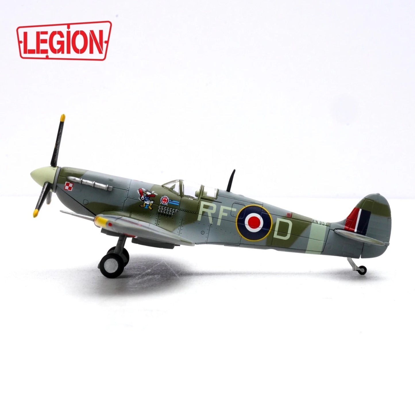PANZERKAMPF SPITFIRE MK.VB EN951 RF.D NO.303 SQN RAF SEPT 1942 S/LDR JAN ZUMBACH