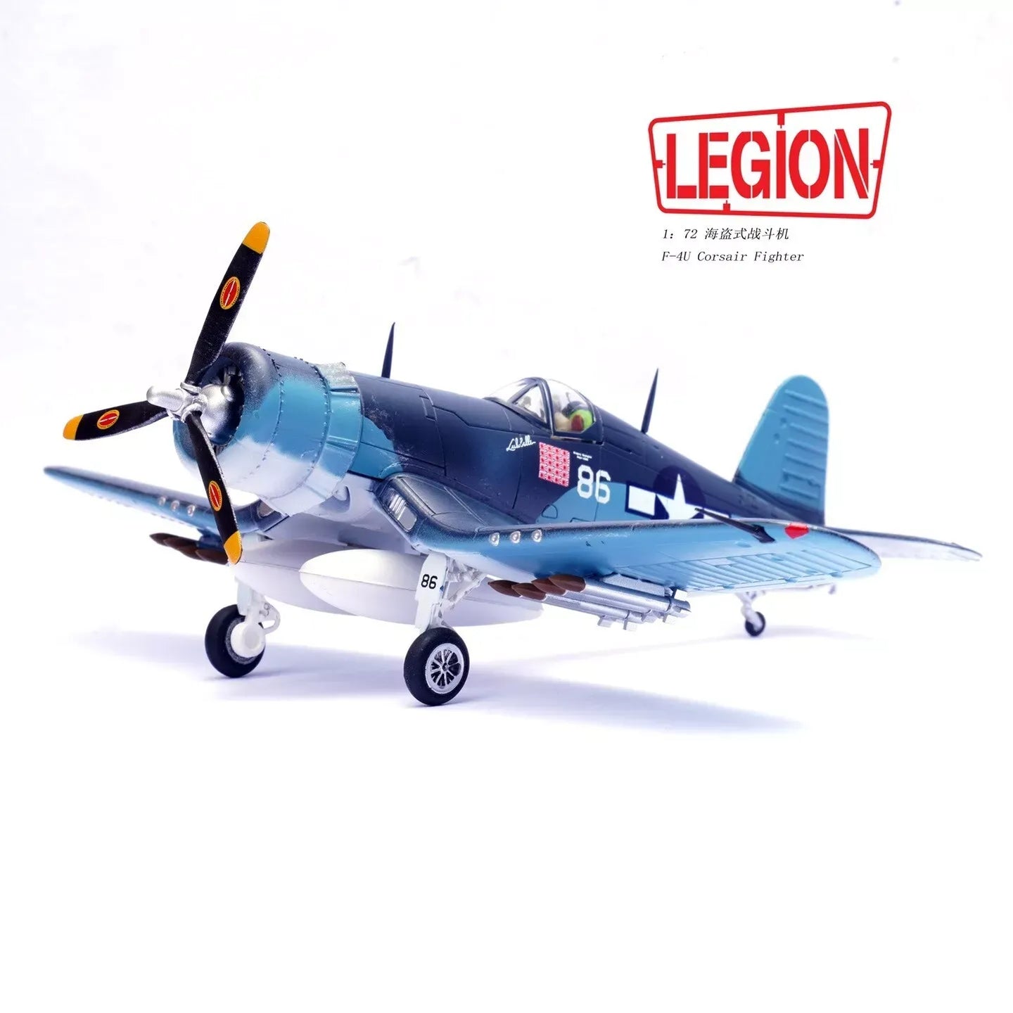 PANZERKAMPF F-4U CORSAIR USMC VMF 214 BLACK SHEEP "WHITE 86 LUCYBELLE" PAPPY BOYINGTON VELLA LAVELLA SOLOMON ISLANDS
