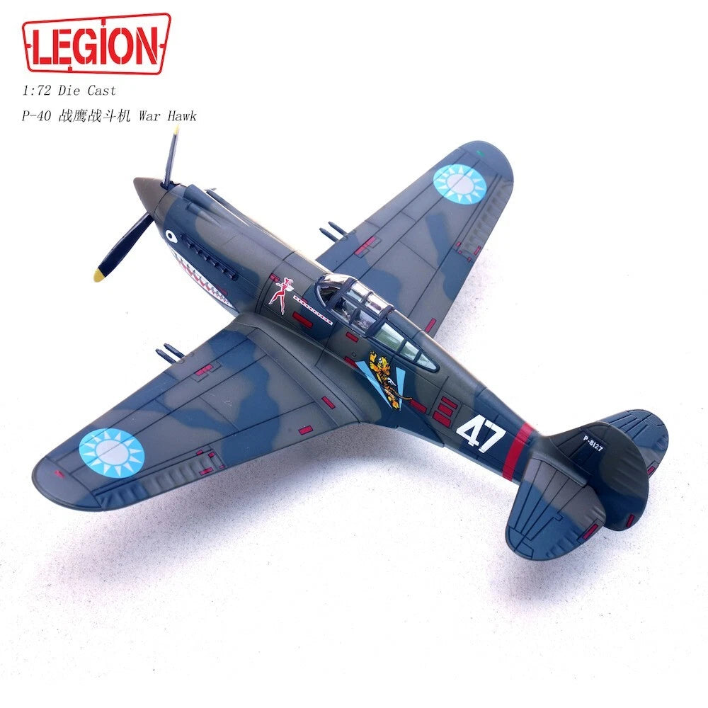 PANZERKAMPF P-40C (HAWK 81A-2) 3RD PS "HELLS AND ANGELS" AVG SERIAL 47 ROBERT T.SMITH CHINA JUNE 1942