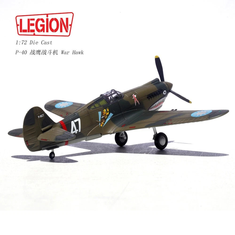 PANZERKAMPF P-40C (HAWK 81A-2) 3RD PS "HELLS AND ANGELS" AVG SERIAL 47 ROBERT T.SMITH CHINA JUNE 1942