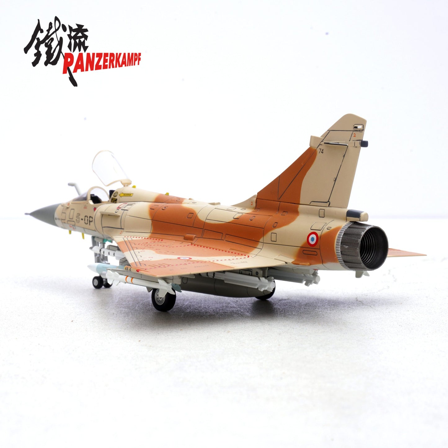 PANZERKAMPF MIRAGE 2000C ARMEE DE L'AIR EC 2/5 ILE DE FRANCE 5-OP 74 "GULF WAR OPERATION DAGUET" AL AHSA SA 1991