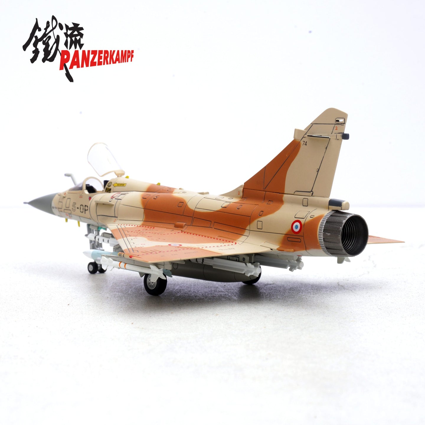 PANZERKAMPF MIRAGE 2000C ARMEE DE L'AIR EC 2/5 ILE DE FRANCE 5-OP 74 "GULF WAR OPERATION DAGUET" AL AHSA SA 1991
