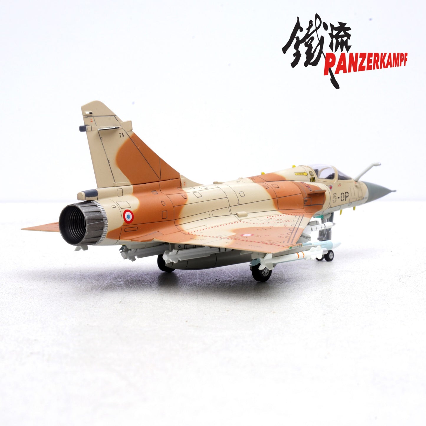 PANZERKAMPF MIRAGE 2000C ARMEE DE L'AIR EC 2/5 ILE DE FRANCE 5-OP 74 "GULF WAR OPERATION DAGUET" AL AHSA SA 1991