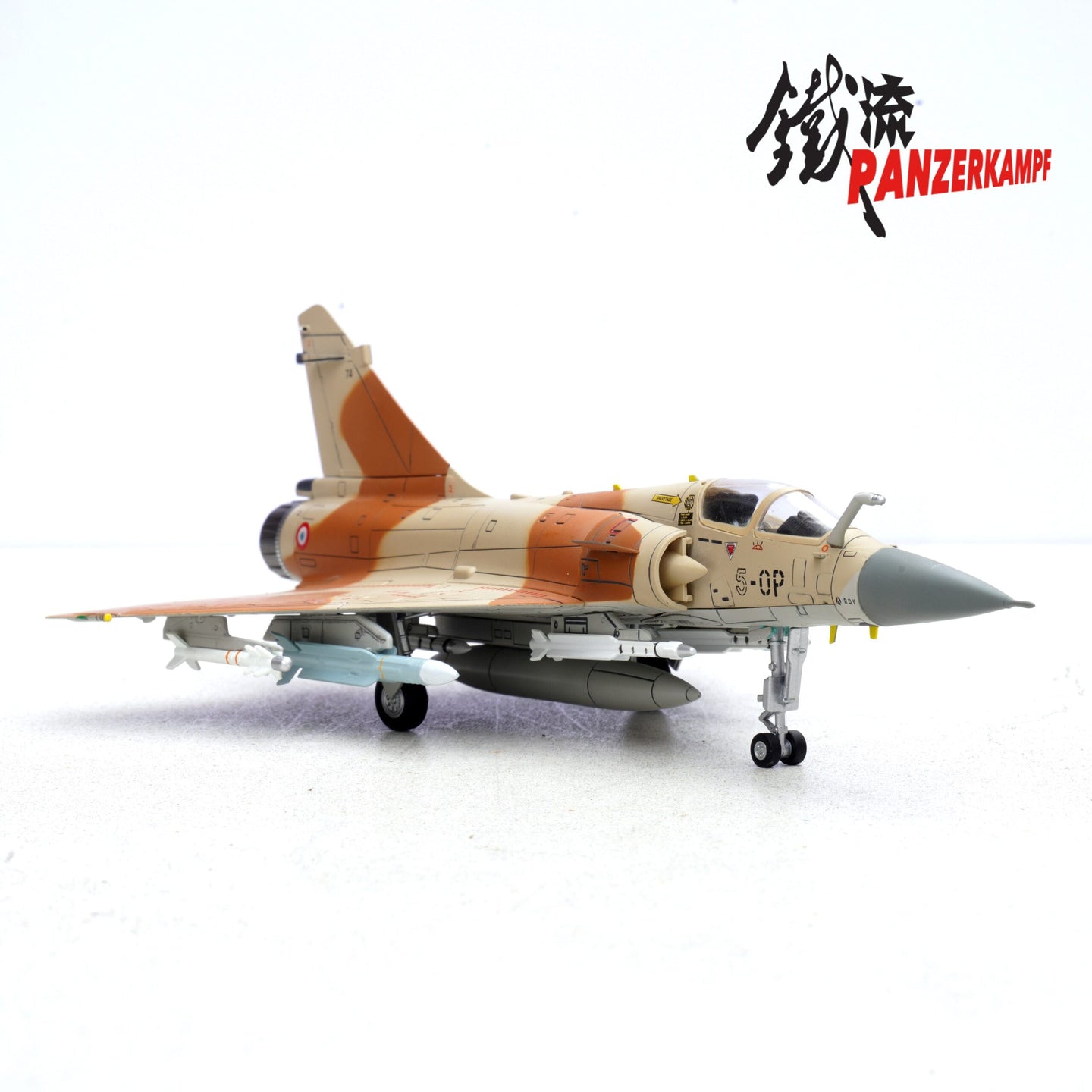 PANZERKAMPF MIRAGE 2000C ARMEE DE L'AIR EC 2/5 ILE DE FRANCE 5-OP 74 "GULF WAR OPERATION DAGUET" AL AHSA SA 1991