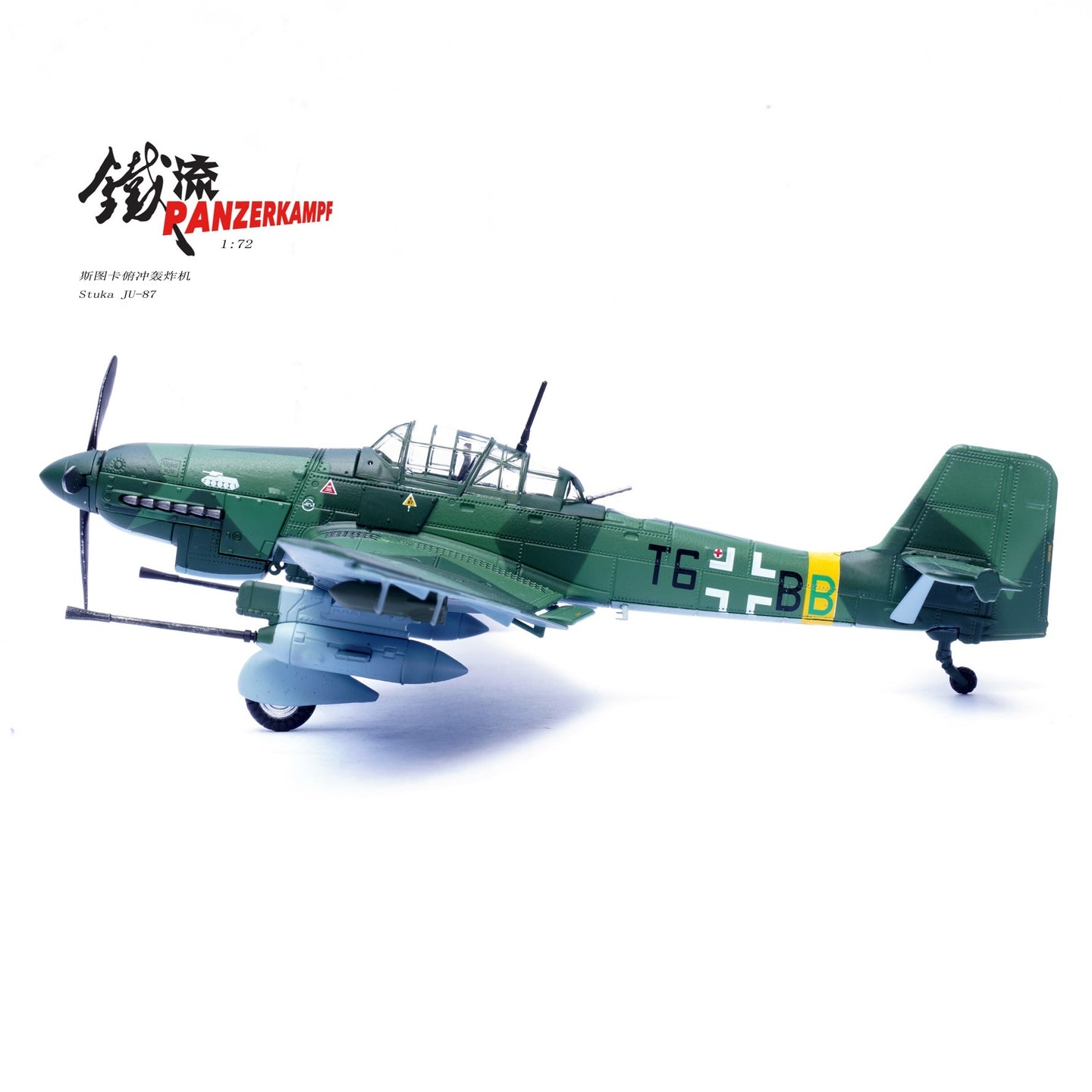 PANZERKAMPF STUKA JU-87G2 10.(PZ)/SG 2 IMMELMANN T6+BB (OBERST HANS-ULRICH RUDEL) AUGUST 1944 HUSI