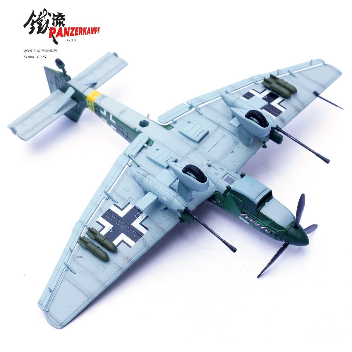 PANZERKAMPF STUKA JU-87G2 10.(PZ)/SG 2 IMMELMANN T6+BB (OBERST HANS-ULRICH RUDEL) AUGUST 1944 HUSI