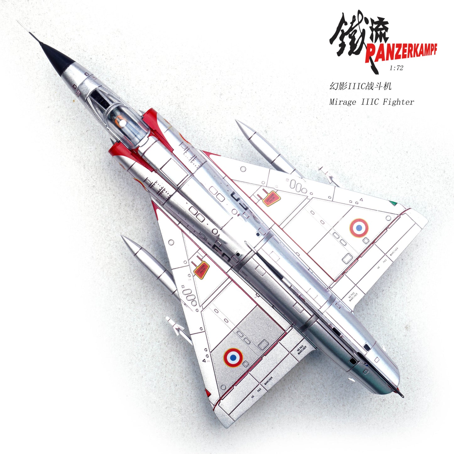 PANZERKAMPF MIRAGE IIIC 10-LL NO.28 E.C. 3/10 VEXIN DETACHMENT AIR 188 DJIBOUTI OCTOBER 1984