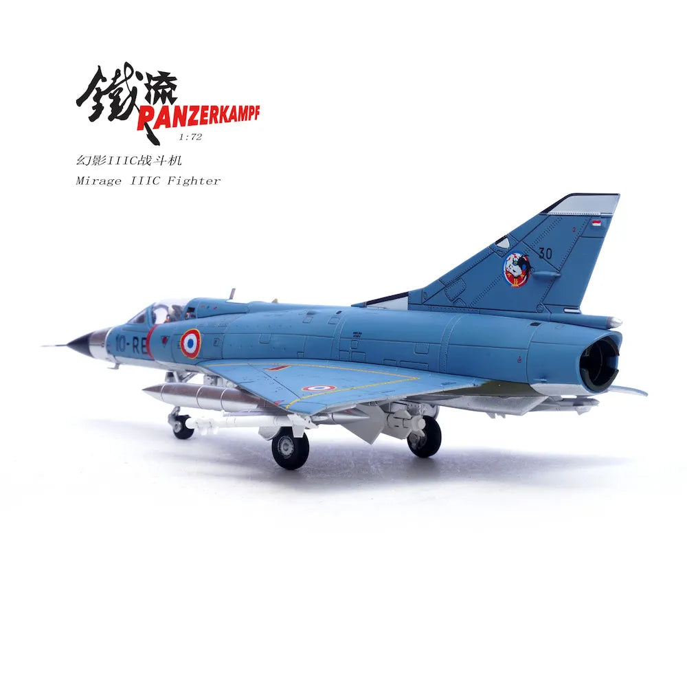 PANZERKAMPF MIRAGE IIIC ARMÉE DE L'AIR #30/10-RE EC 2/10 "SEINE" CREIL AIR BASE FRANCE 1978