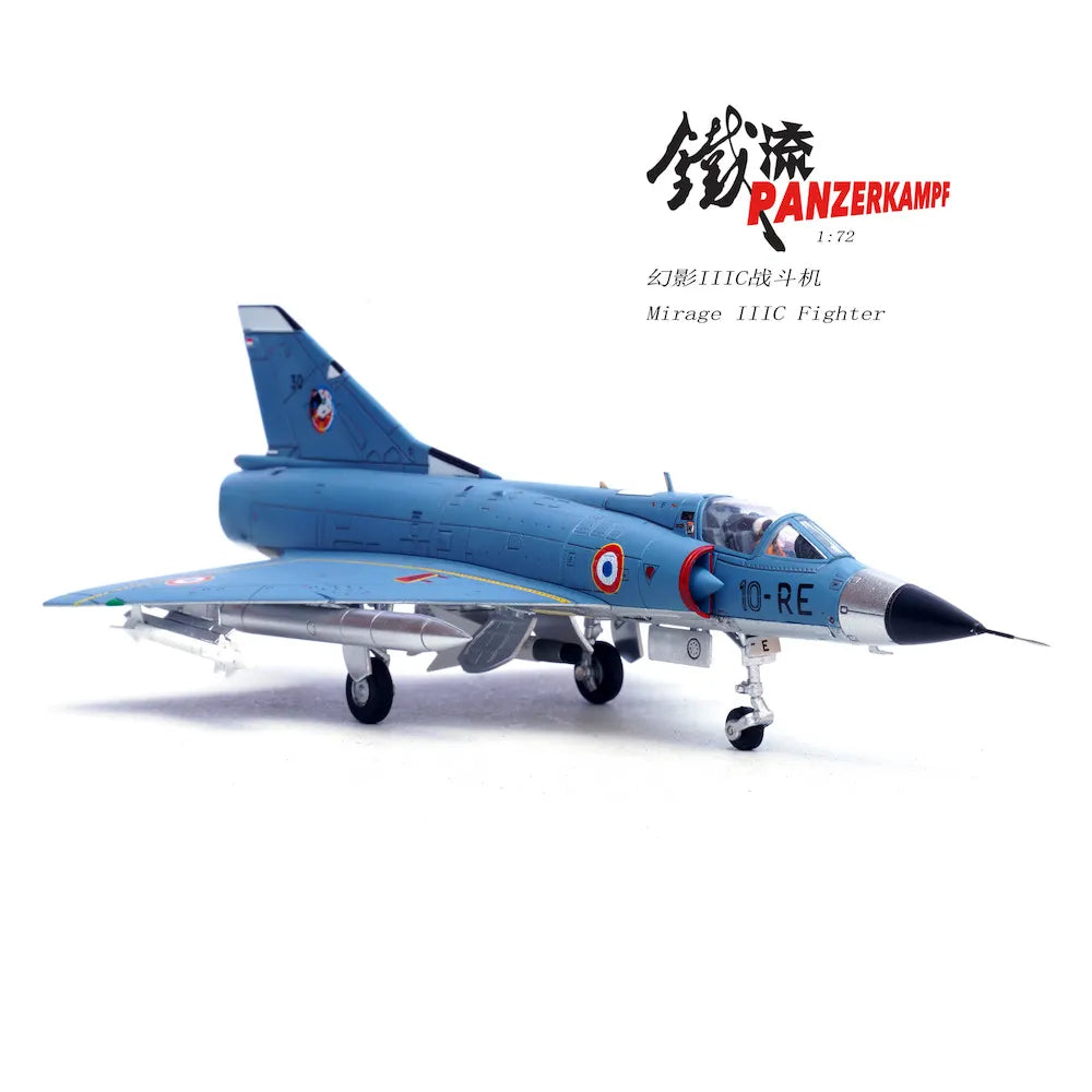 PANZERKAMPF MIRAGE IIIC ARMÉE DE L'AIR #30/10-RE EC 2/10 "SEINE" CREIL AIR BASE FRANCE 1978