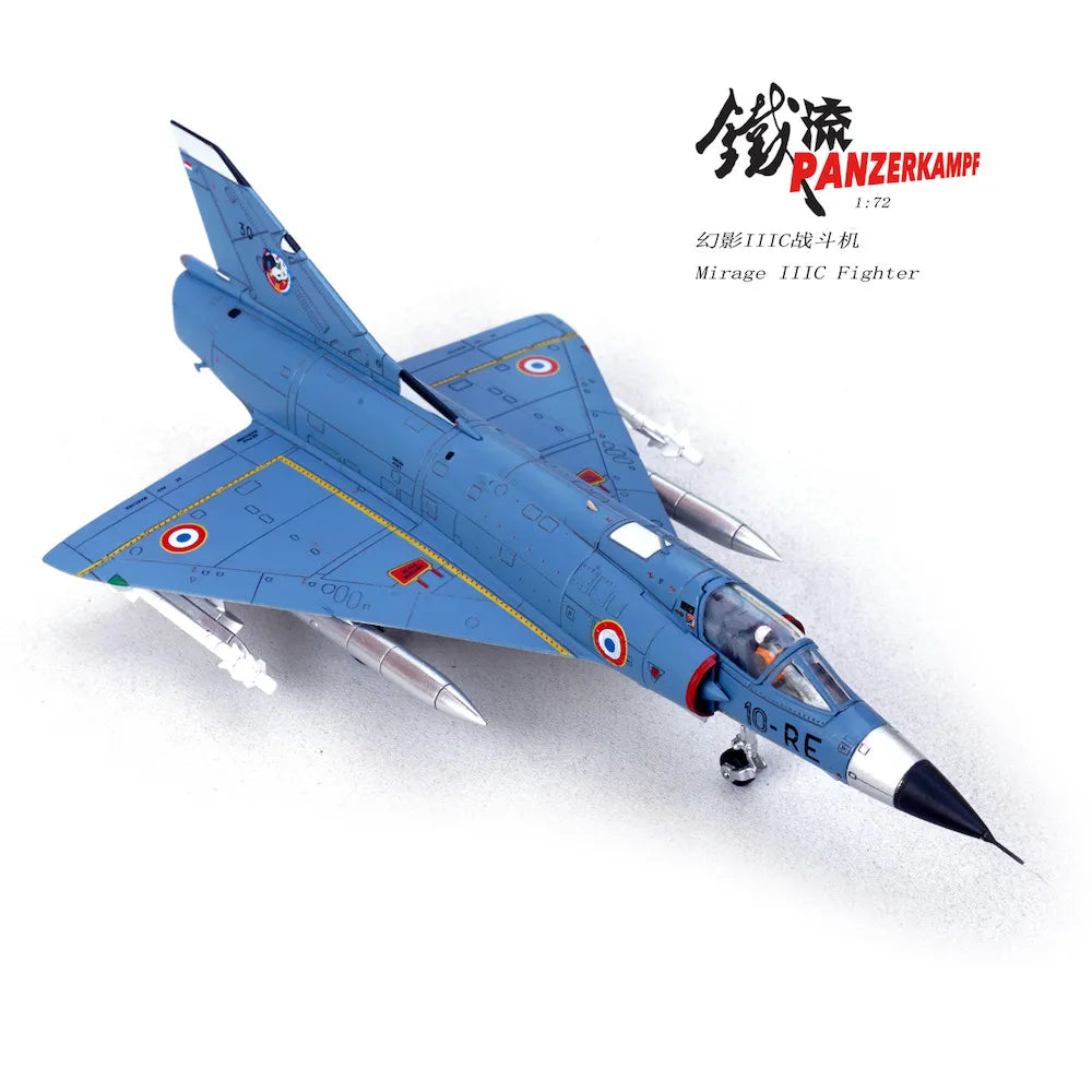 PANZERKAMPF MIRAGE IIIC ARMÉE DE L'AIR #30/10-RE EC 2/10 "SEINE" CREIL AIR BASE FRANCE 1978