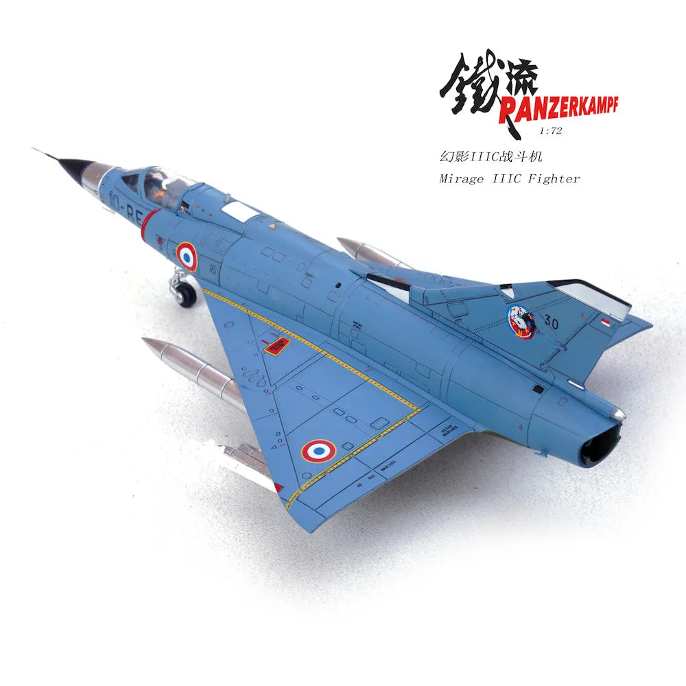 PANZERKAMPF MIRAGE IIIC ARMÉE DE L'AIR #30/10-RE EC 2/10 "SEINE" CREIL AIR BASE FRANCE 1978