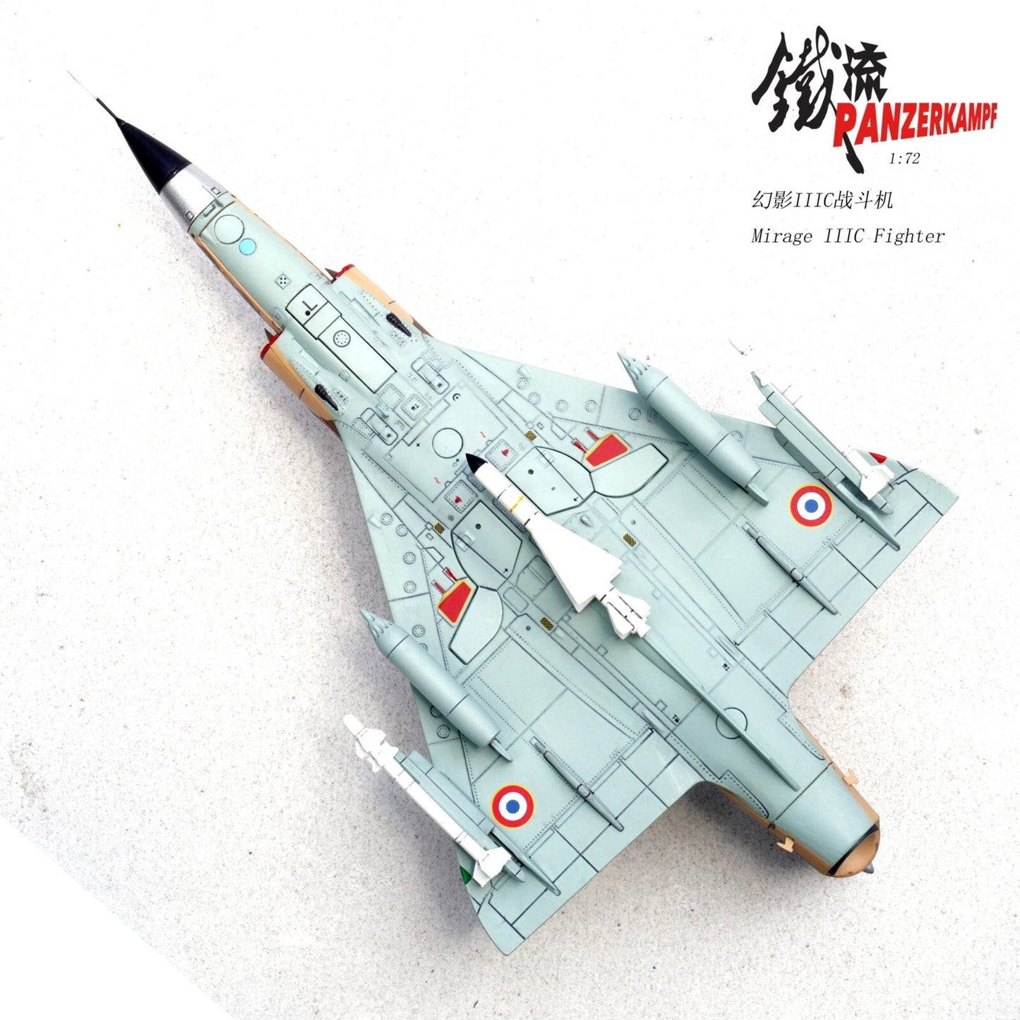 PANZERKAMPF MIRAGE IIICZ NO.804 2 SQUADRON "FLYING CHEETAHS" WATERKLOOF AIR BASE REPUBLIC OF SOUTH AFRICA 1982