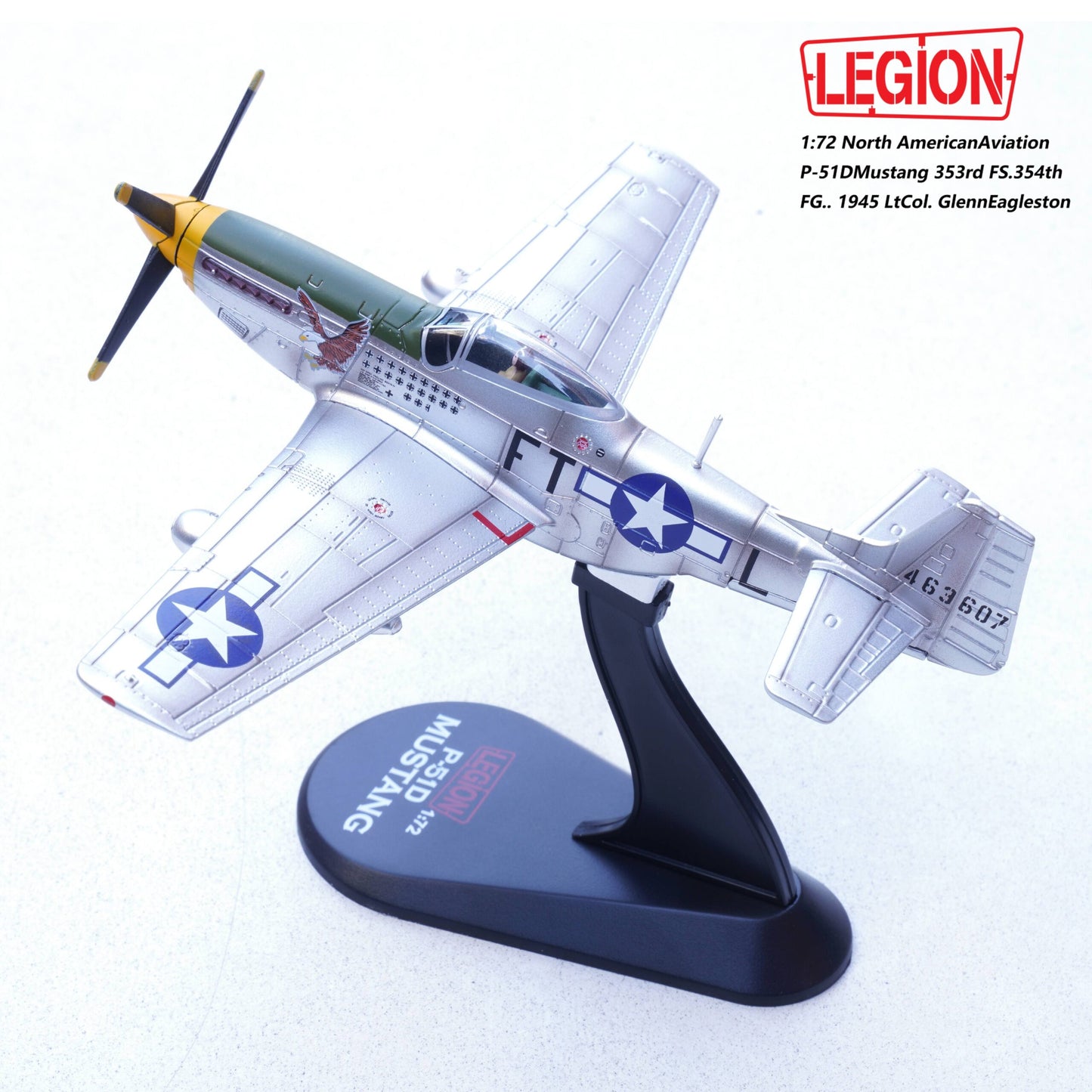 PANZERKAMPF P-51D MUSTANG 353RD FS, 354TH FG, 1945 LT. COL. GLENN EAGLESTON (LEGION SERIES)
