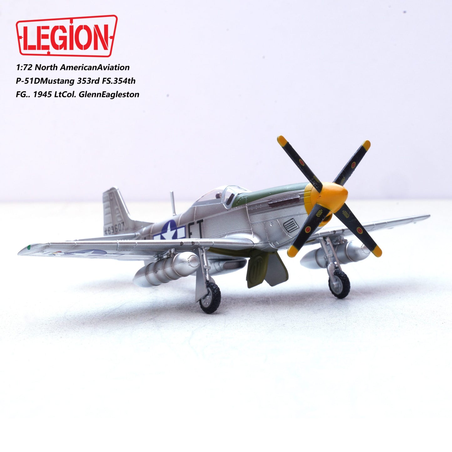 PANZERKAMPF P-51D MUSTANG 353RD FS, 354TH FG, 1945 LT. COL. GLENN EAGLESTON (LEGION SERIES)