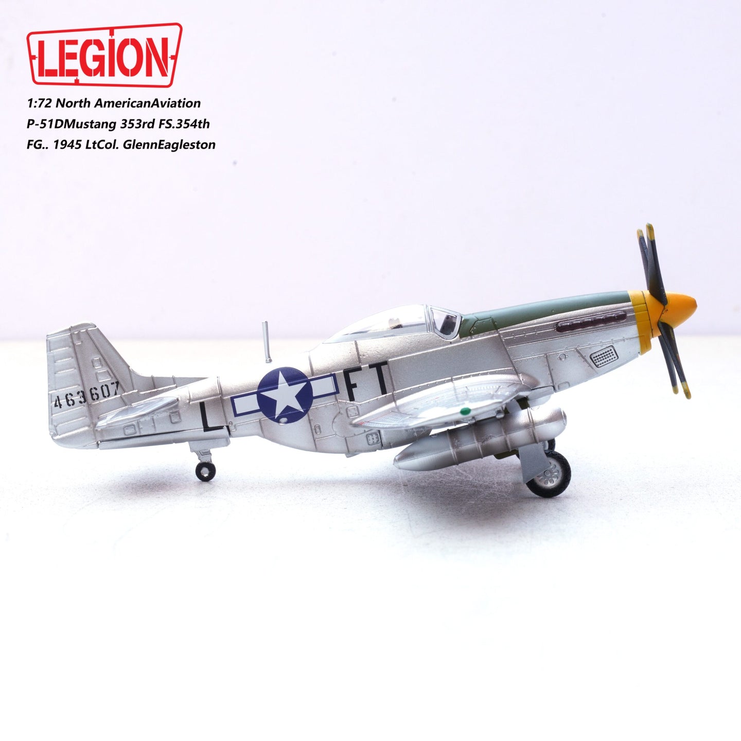 PANZERKAMPF P-51D MUSTANG 353RD FS, 354TH FG, 1945 LT. COL. GLENN EAGLESTON (LEGION SERIES)