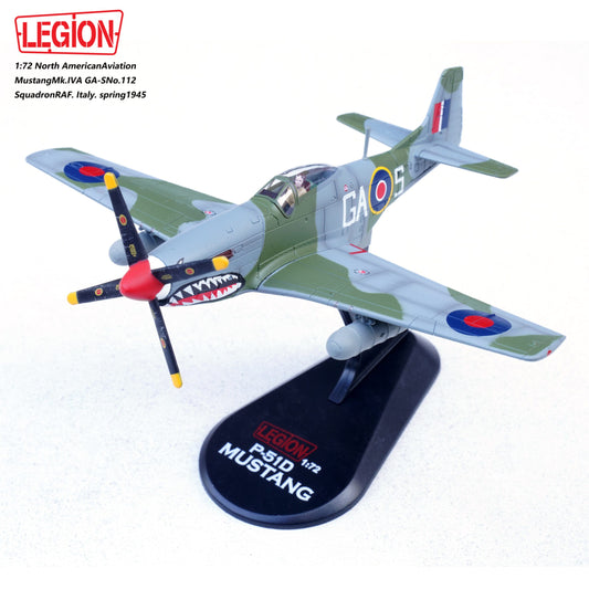 PANZERKAMPF P-51D MUSTANG MK.IVA GA-S NO.112 SQUADRON RAF, ITALY, SPRING 1945 (LEGION SERIES)