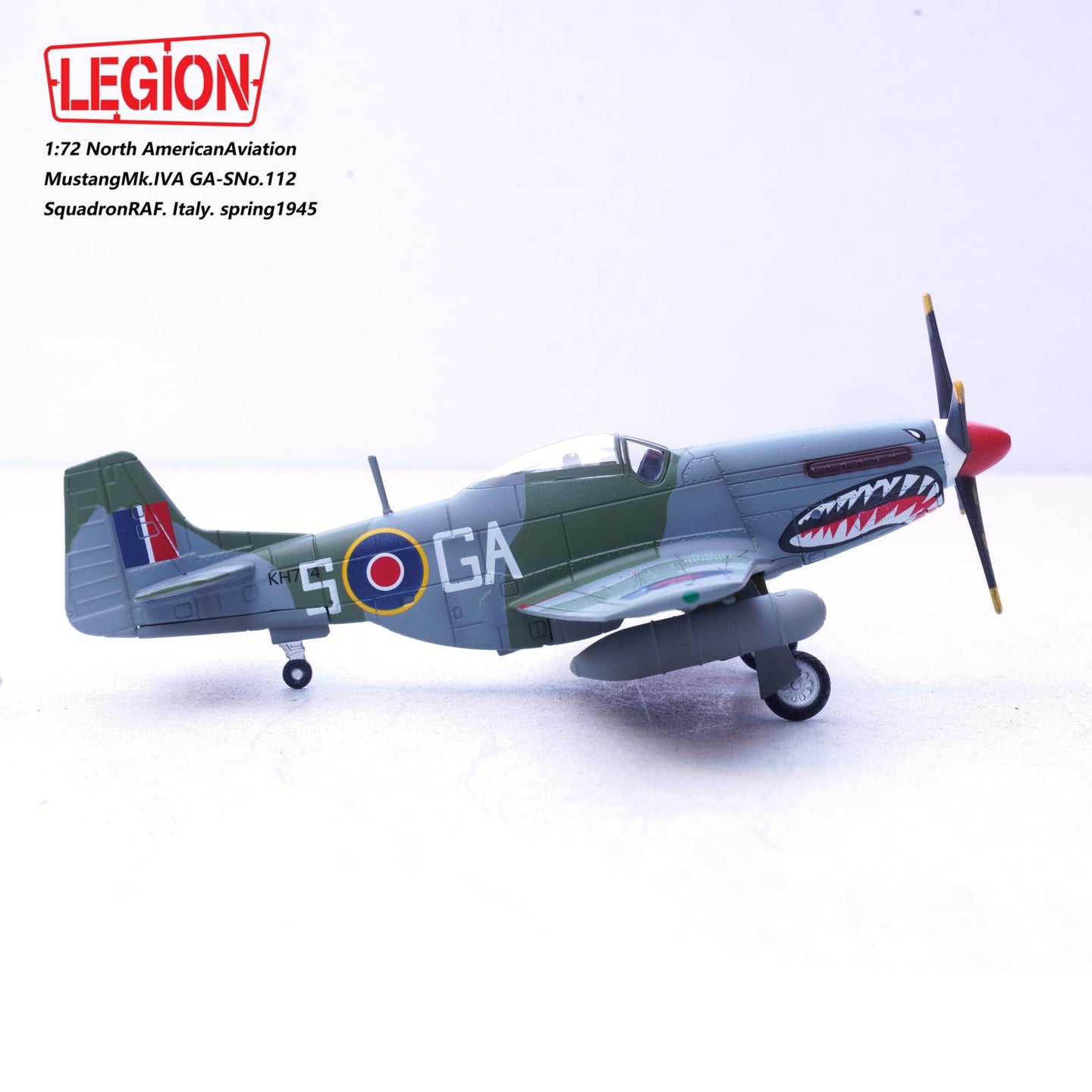PANZERKAMPF P-51D MUSTANG MK.IVA GA-S NO.112 SQUADRON RAF, ITALY, SPRING 1945 (LEGION SERIES)