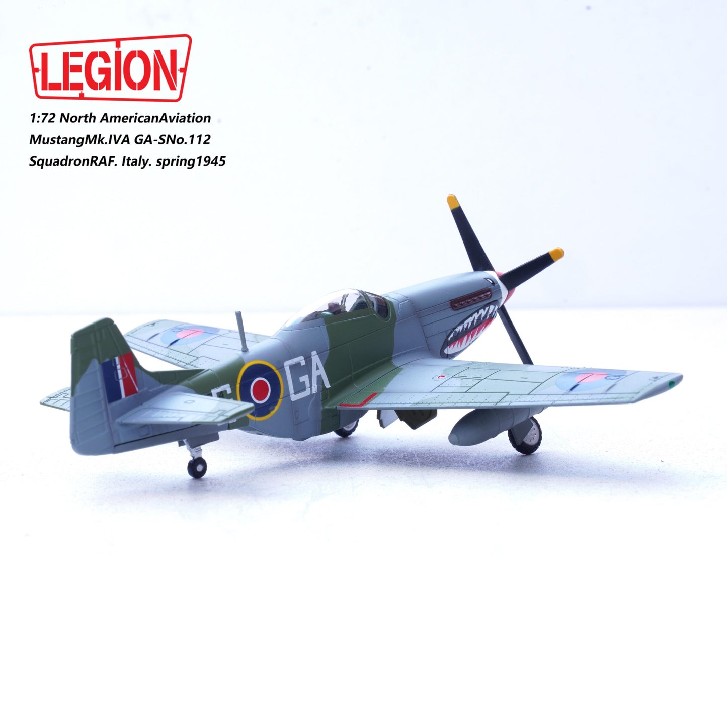 PANZERKAMPF P-51D MUSTANG MK.IVA GA-S NO.112 SQUADRON RAF, ITALY, SPRING 1945 (LEGION SERIES)