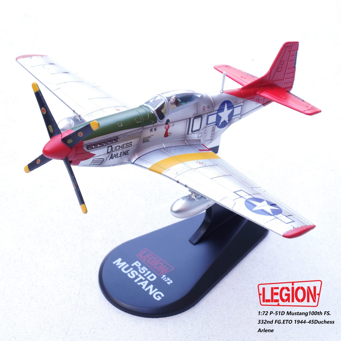 PANZERKAMPF P-51D MUSTANG 100TH FS, 332ND FG, ETO 1944-45 "DUCHESS ARLENE" (LEGION SERIES)