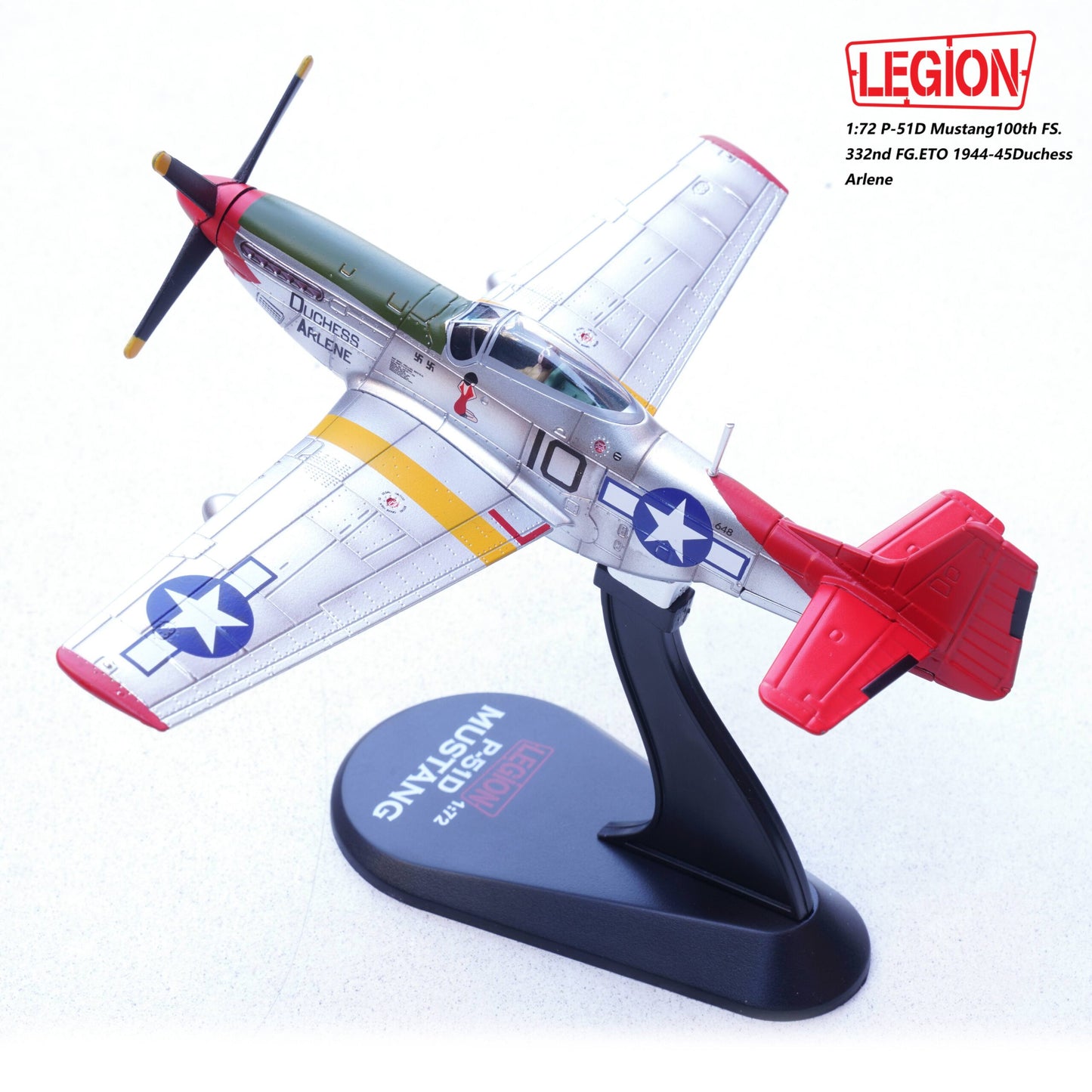 PANZERKAMPF P-51D MUSTANG 100TH FS, 332ND FG, ETO 1944-45 "DUCHESS ARLENE" (LEGION SERIES)