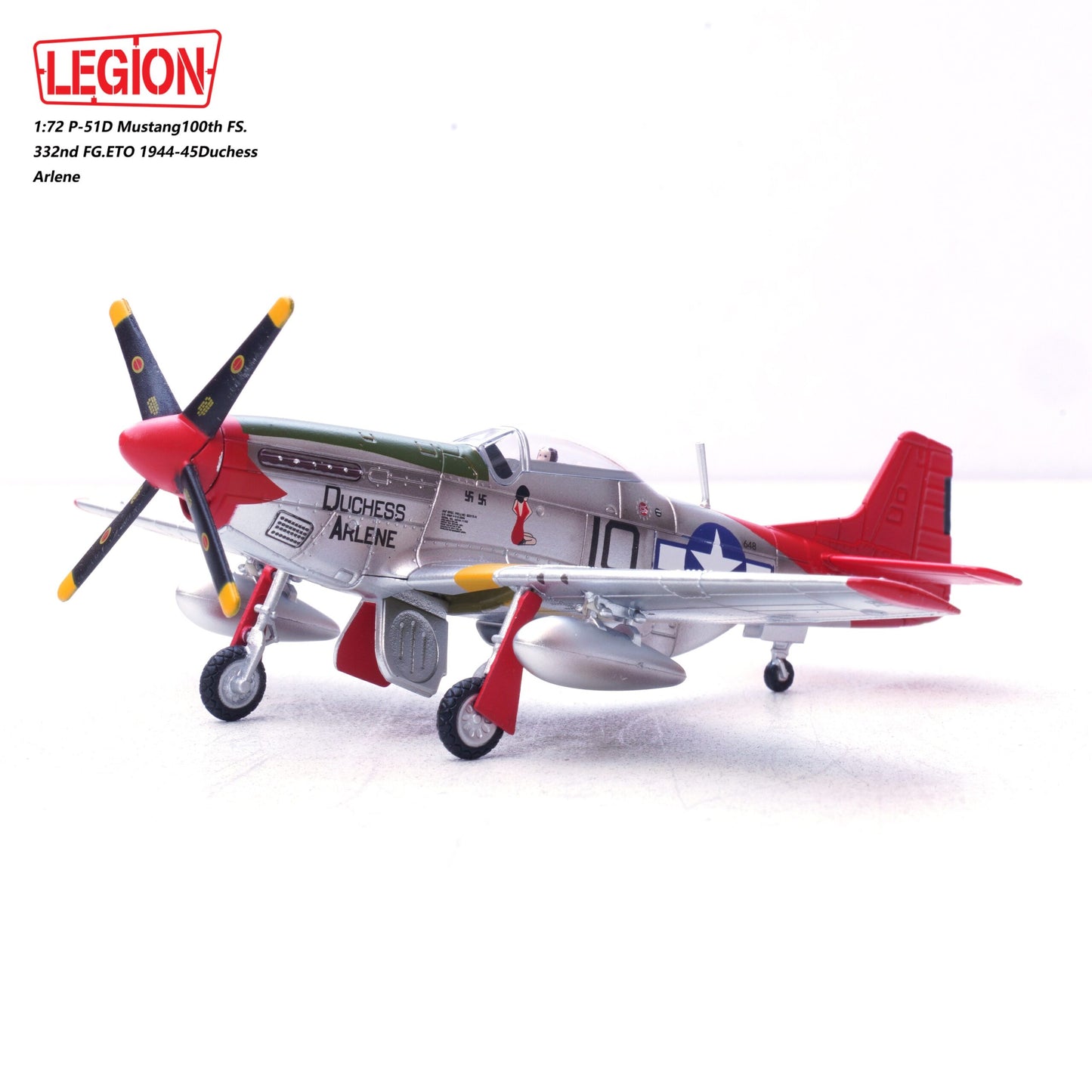PANZERKAMPF P-51D MUSTANG 100TH FS, 332ND FG, ETO 1944-45 "DUCHESS ARLENE" (LEGION SERIES)