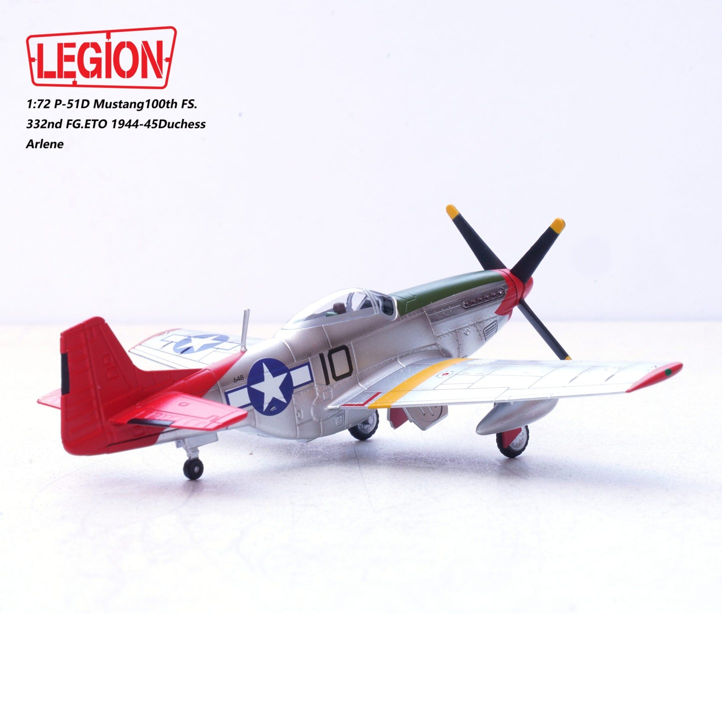PANZERKAMPF P-51D MUSTANG 100TH FS, 332ND FG, ETO 1944-45 "DUCHESS ARLENE" (LEGION SERIES)