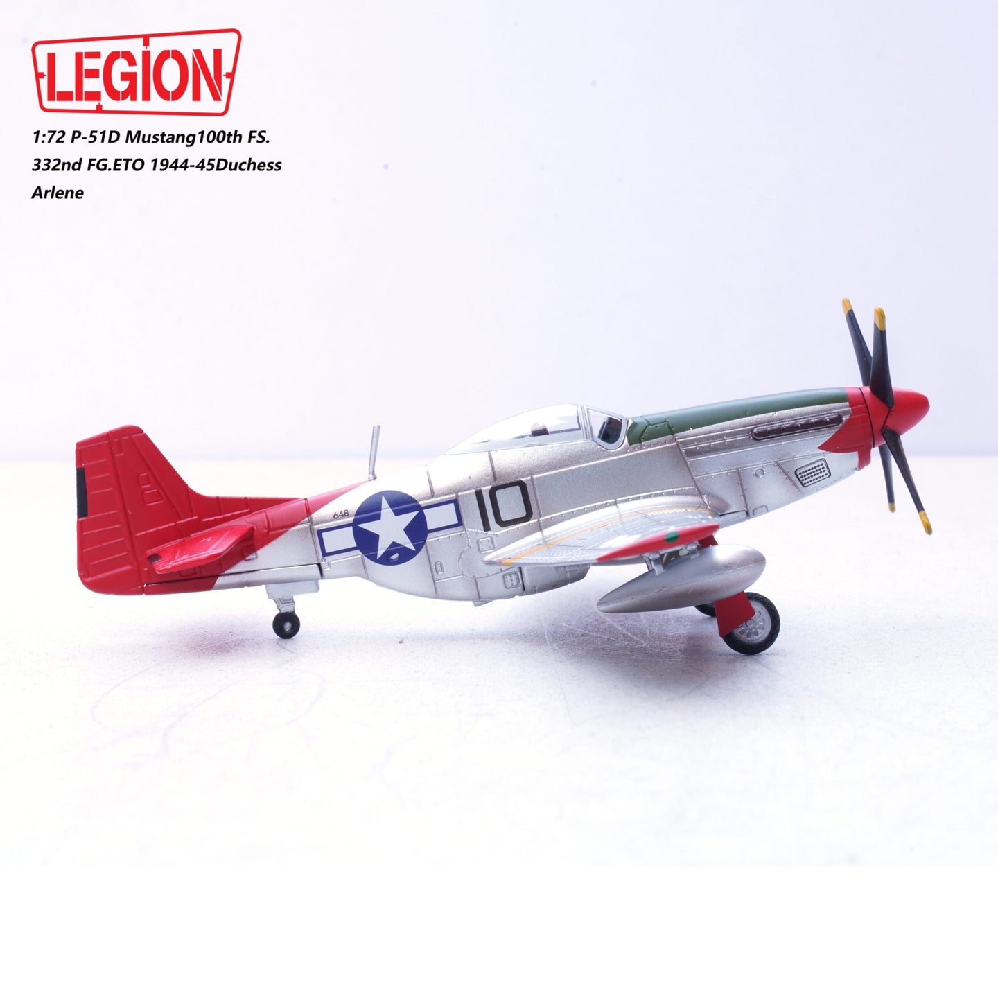 PANZERKAMPF P-51D MUSTANG 100TH FS, 332ND FG, ETO 1944-45 "DUCHESS ARLENE" (LEGION SERIES)