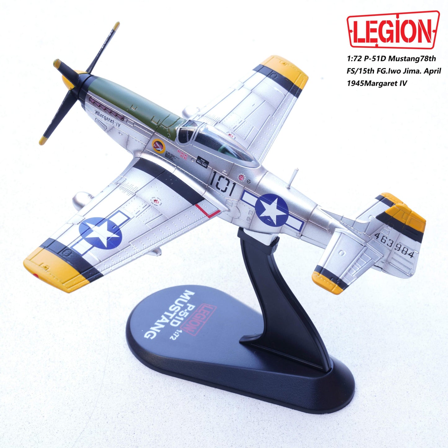 PANZERKAMPF P-51D MUSTANG 78TH FS/15TH FG, IWO JIMA, APRIL 1945 "MARGARET IV" (LEGION SERIES)