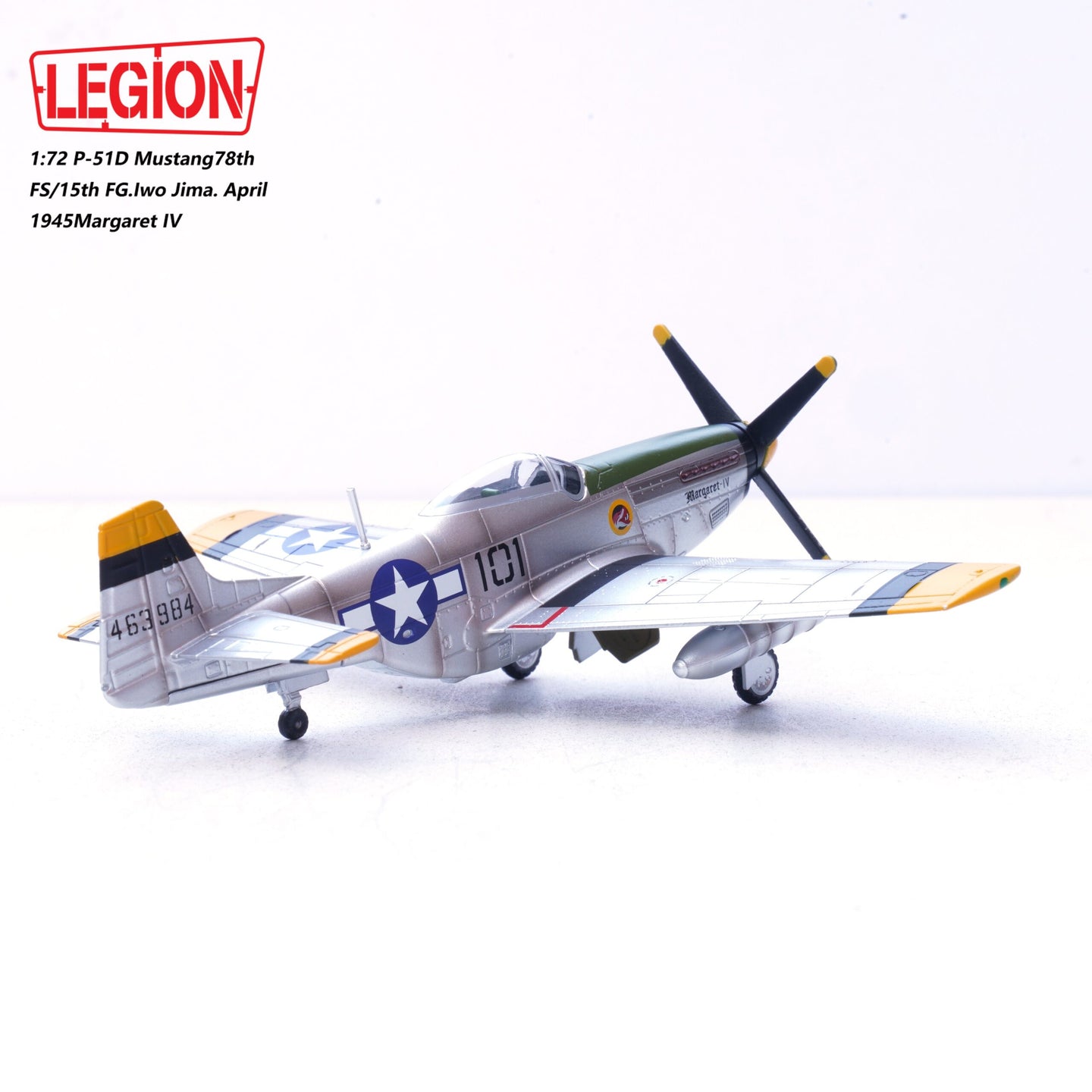 PANZERKAMPF P-51D MUSTANG 78TH FS/15TH FG, IWO JIMA, APRIL 1945 "MARGARET IV" (LEGION SERIES)
