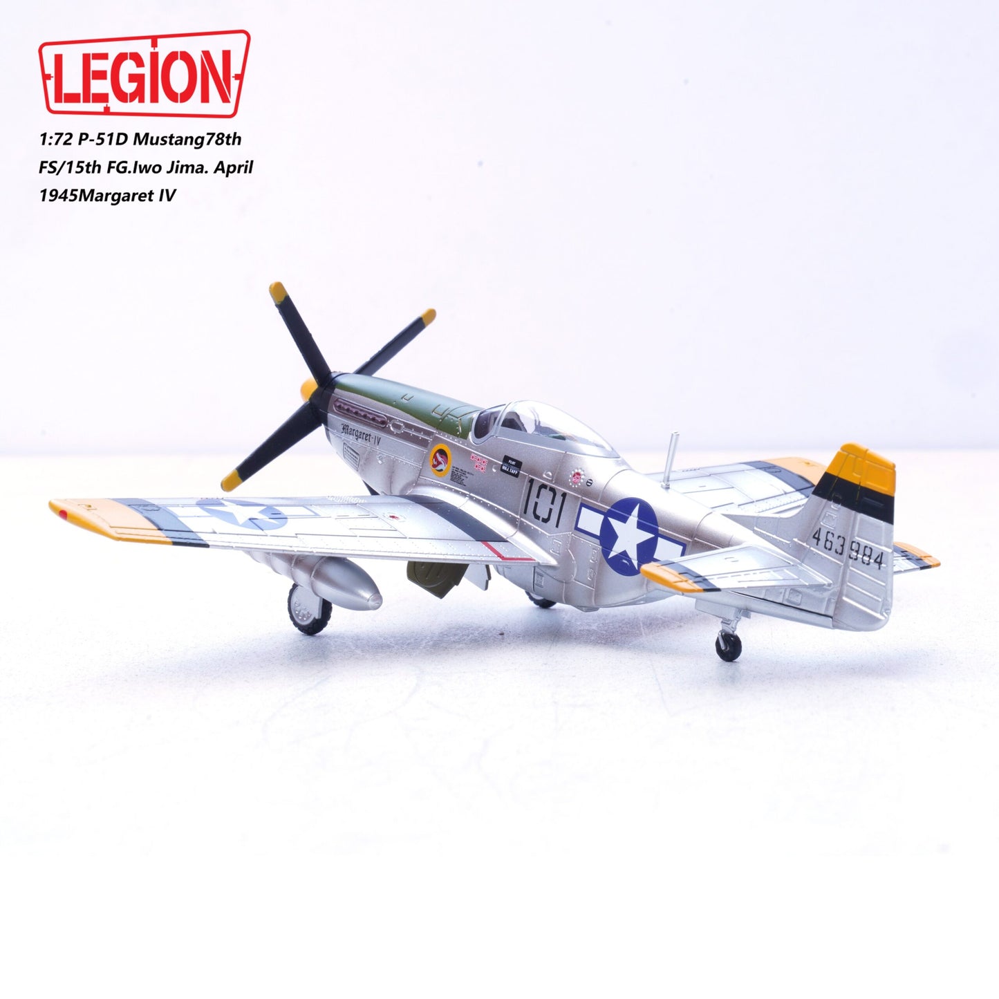 PANZERKAMPF P-51D MUSTANG 78TH FS/15TH FG, IWO JIMA, APRIL 1945 "MARGARET IV" (LEGION SERIES)