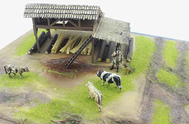 PRECISION MODEL ART MALINAVA COUNTER ATTACK ID DIORAMA