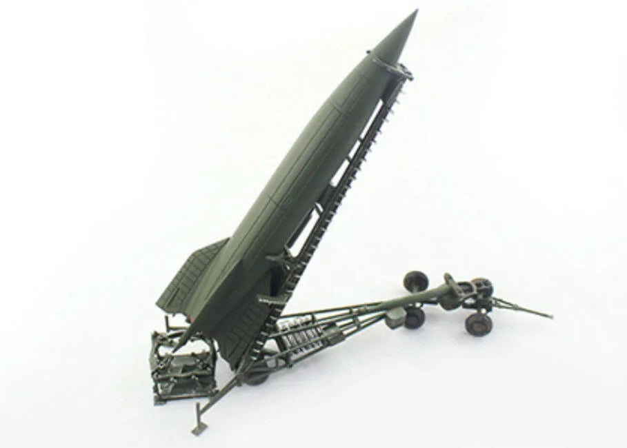 PRECISION MODEL ART V2 ROCKET GERMAN ARMY + LAUNCH TRAILER