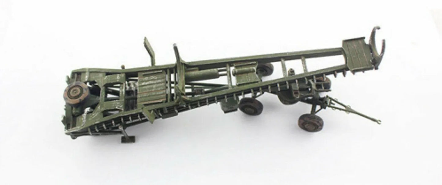 PRECISION MODEL ART V2 ROCKET GERMAN ARMY + LAUNCH TRAILER