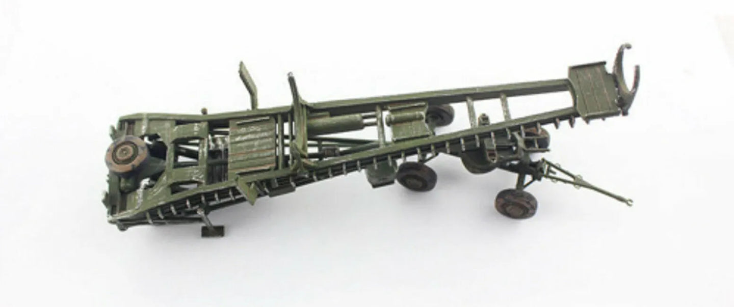 PRECISION MODEL ART V2 ROCKET GERMAN ARMY + LAUNCH TRAILER