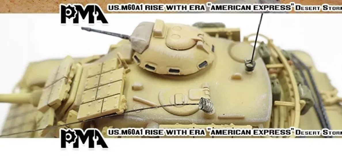 PRECISION MODEL ART M60A1 RISE PATTON TANK DESERT STORM 1991