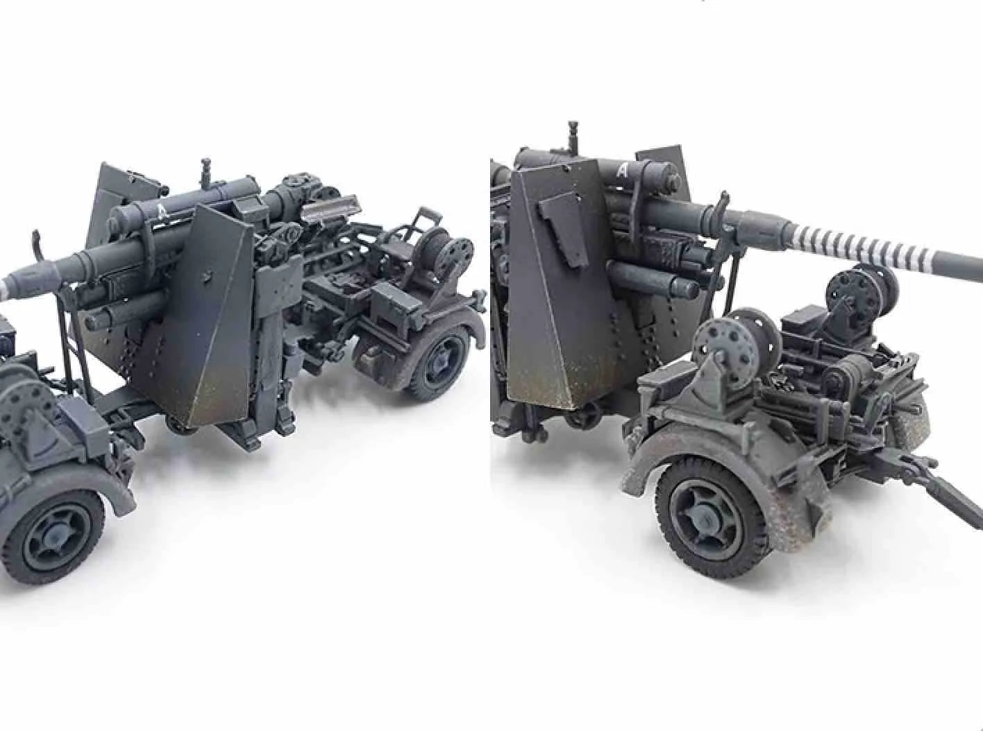 PRECISION MODEL ART 88MM GUN FLAK BELGIUM 1940