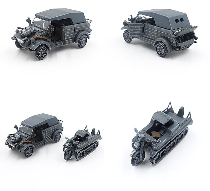 PRECISION MODEL ART GERMAN RECON COMPANY WEHRMACHT PANZER DIVISION