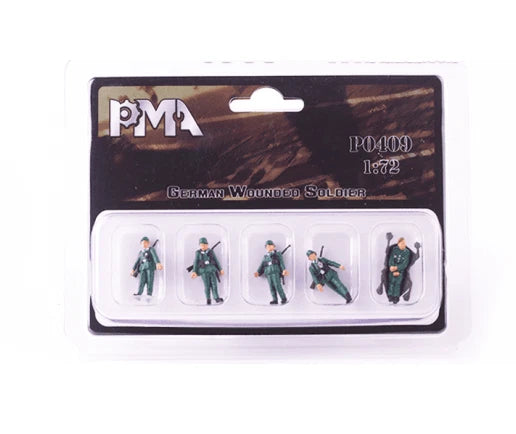 PRECISION MODEL ART GERMAN WOUNDED SOLDIER